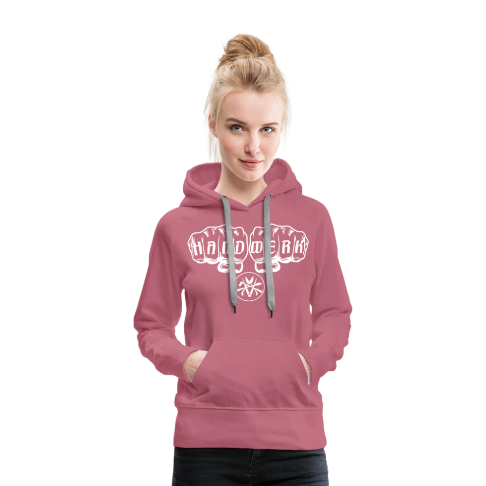 Frauen Premium Hoodie "Spengler" - Malve