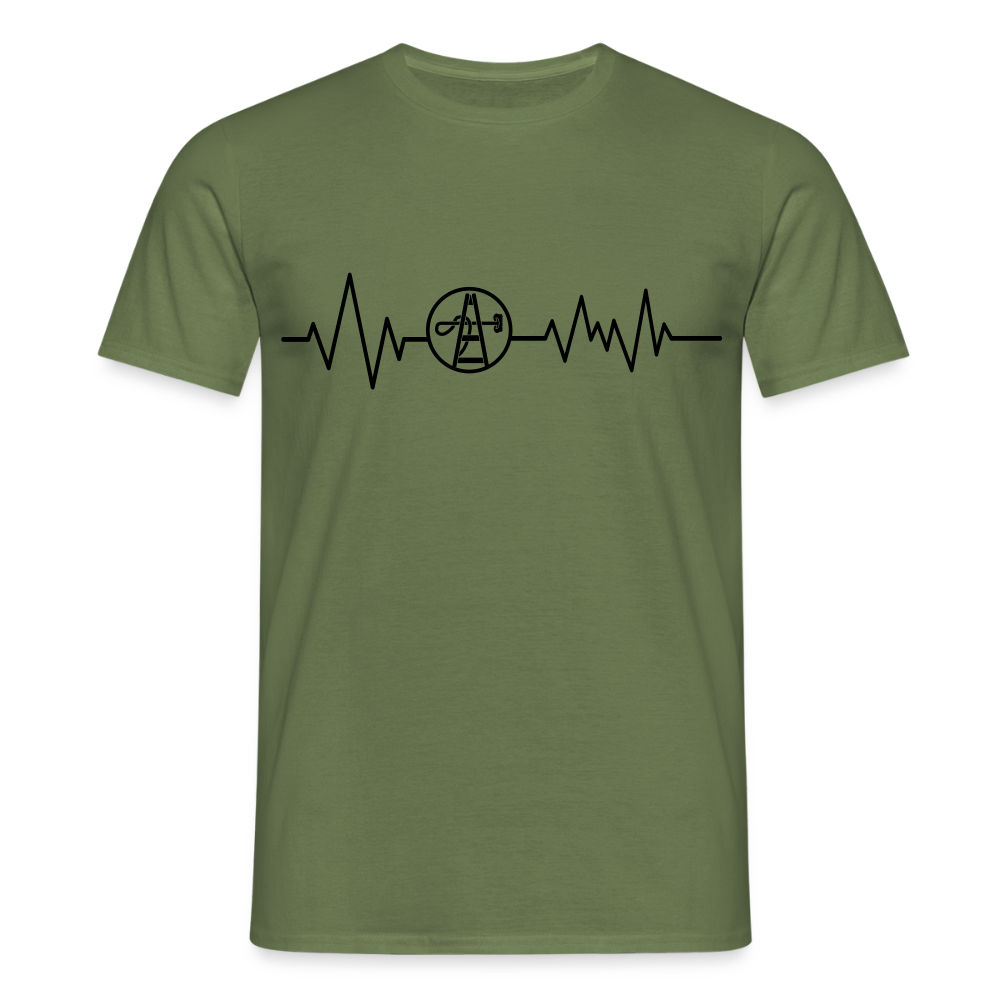 Unisex T-Shirt "Gebäudereiniger" - Militärgrün