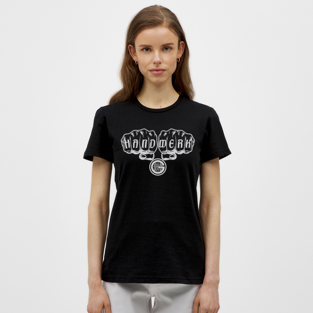 Frauen T-Shirt "Gerüstbauer" - Schwarz