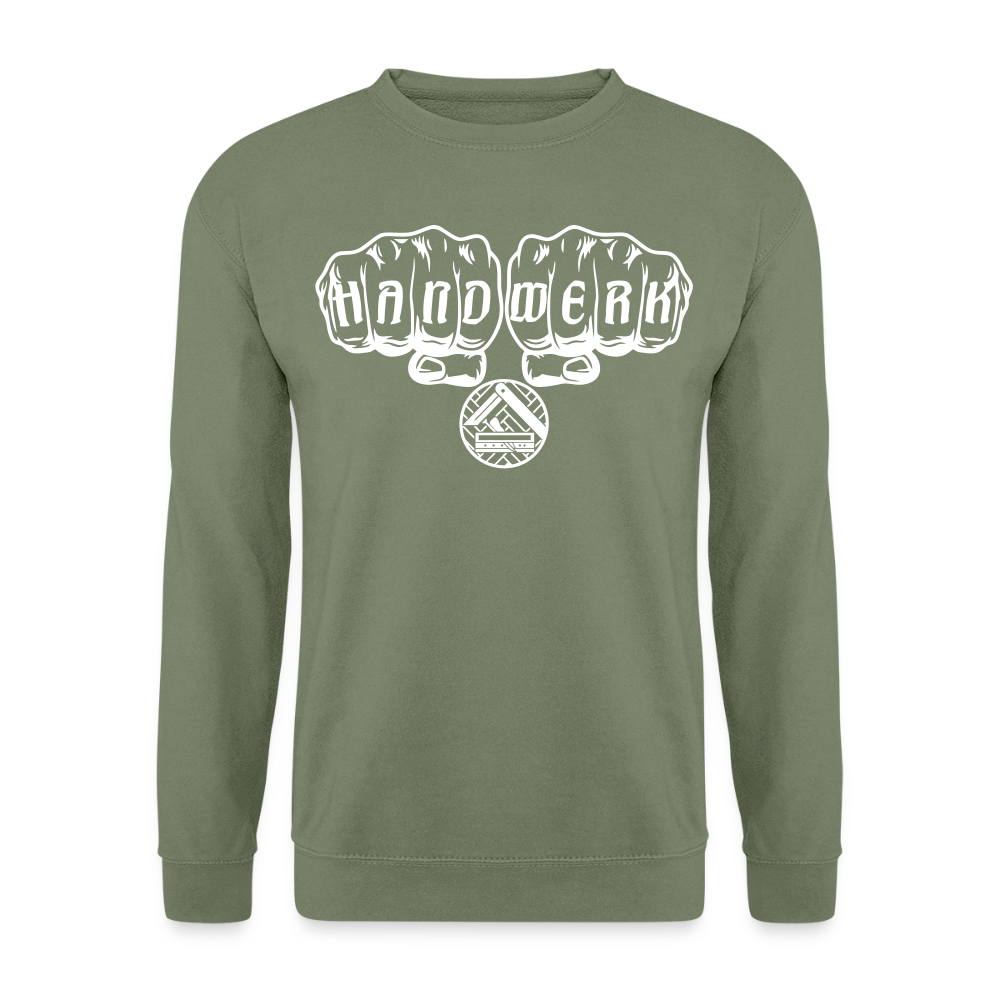 Unisex Pullover "Parkettleger" - Armeegrün