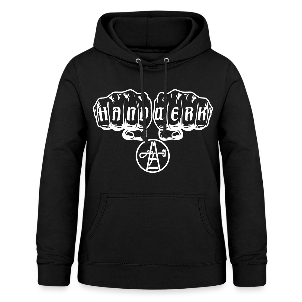 Frauen Hoodie "Gebäudereiniger" - Schwarz