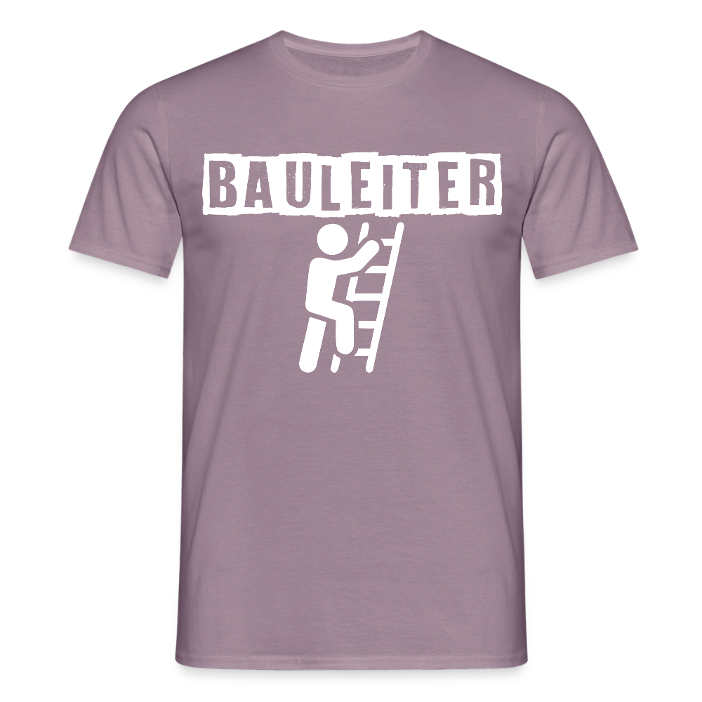 Unisex T-Shirt "Bauleiter" - Lilagrau