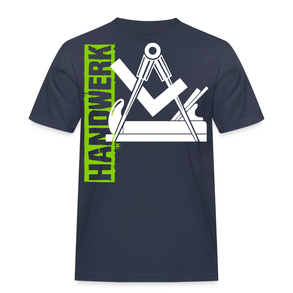 Unisex Workwear T-Shirt "Schreiner/Tischler" - Navy