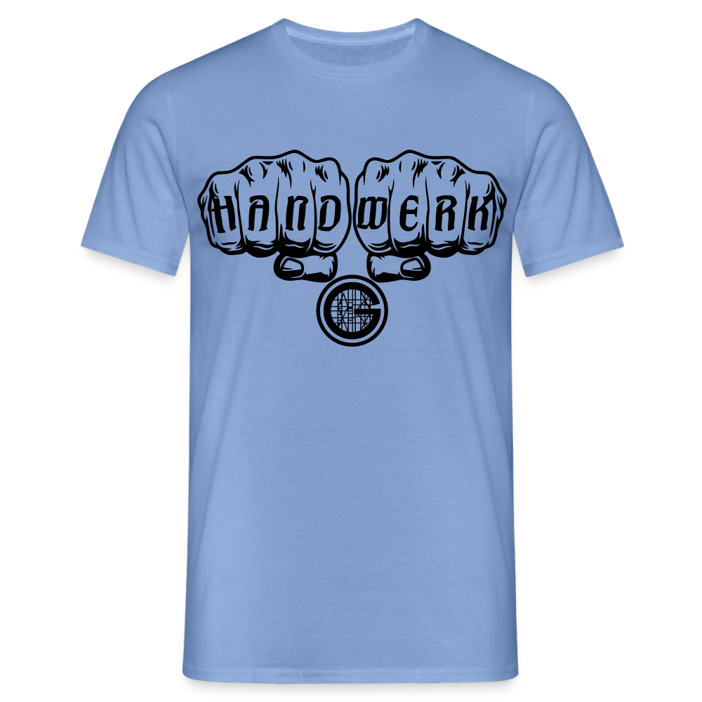 Unisex T-Shirt "Gerüstbauer" - carolina blue