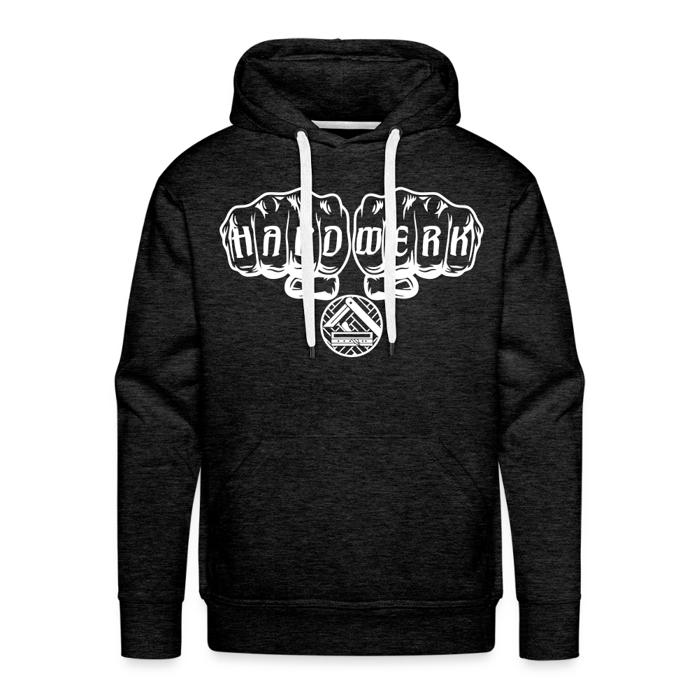 Männer Premium Hoodie "Parkettleger" - Anthrazit