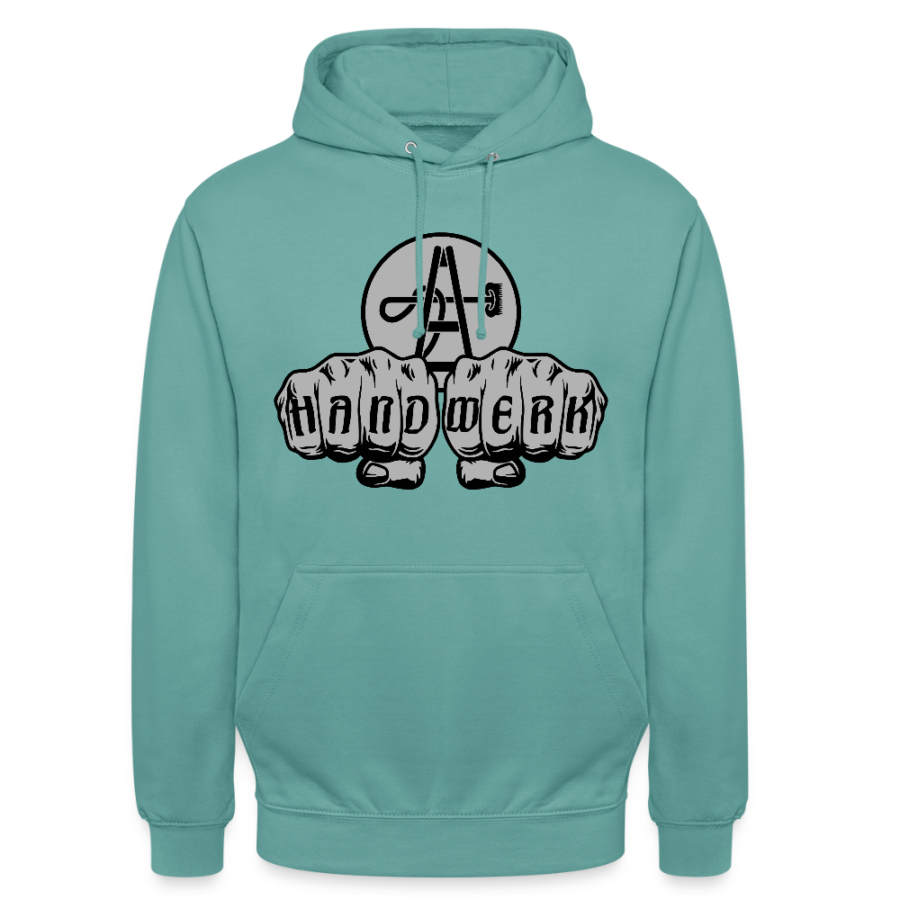 Unisex Hoodie "Gebäudereiniger" - Pastelltürkis