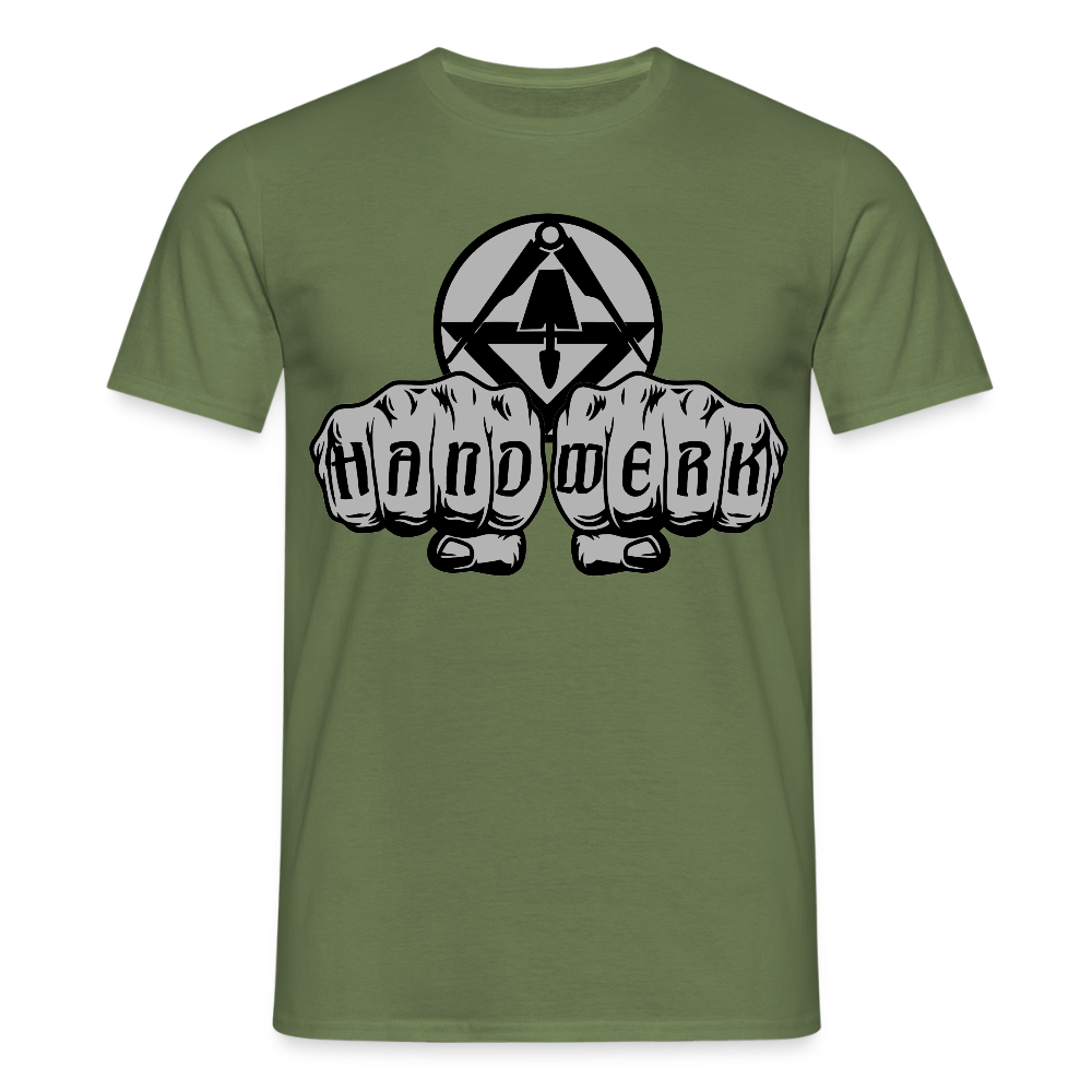 Unisex T-Shirt "Stuckateur" - Militärgrün