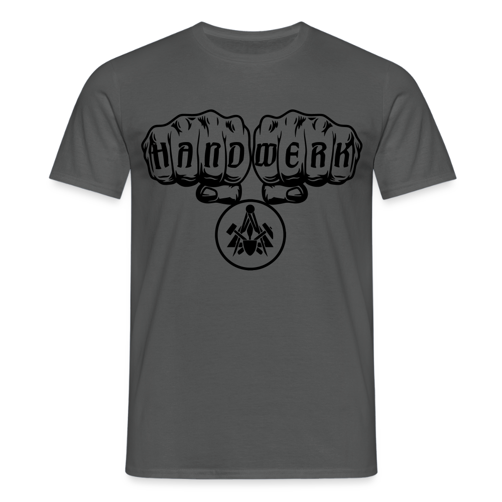 Unisex T-Shirt "Maurer" Anthrazit Männer T-Shirt