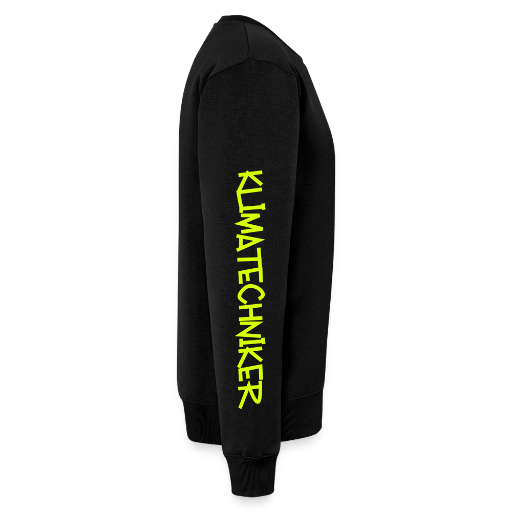 Unisex Premium Pullover "Klimatechniker" neongelb Männer Premium Pullover