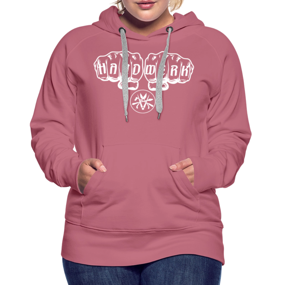 Frauen Premium Hoodie "Spengler" - Malve