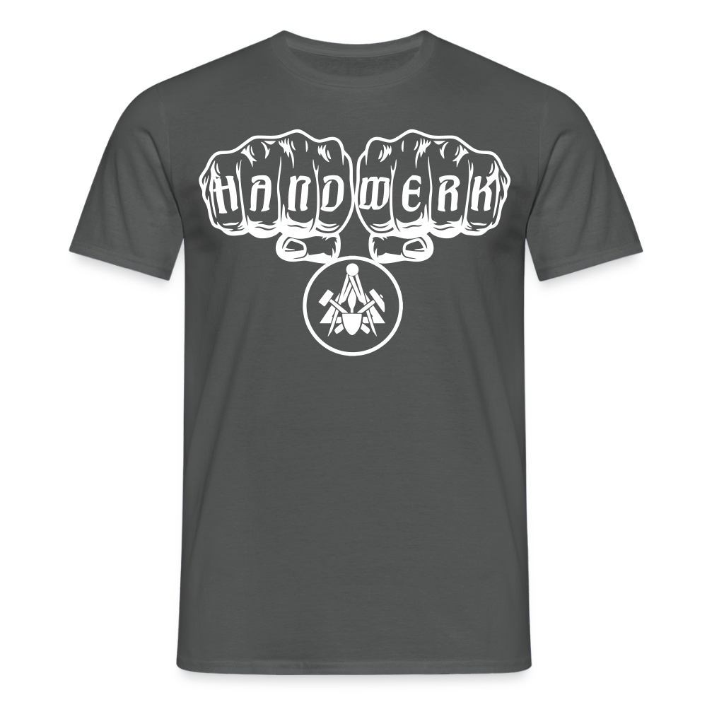 Unisex T-Shirt "Maurer" Anthrazit Männer T-Shirt