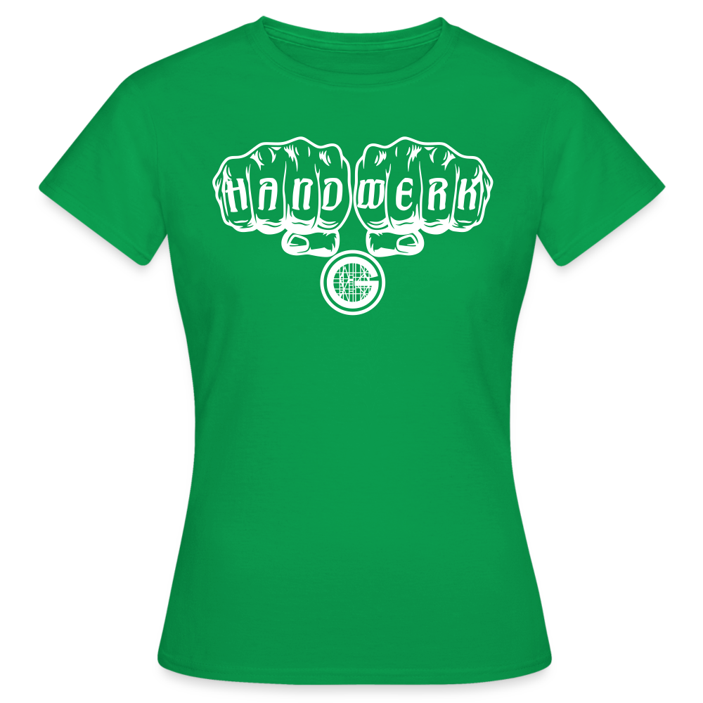 Frauen T-Shirt "Gerüstbauer" - Kelly Green