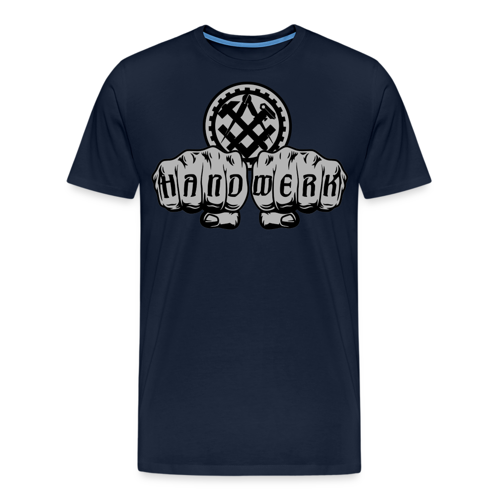 Männer Premium T-Shirt "Mechaniker" - Navy