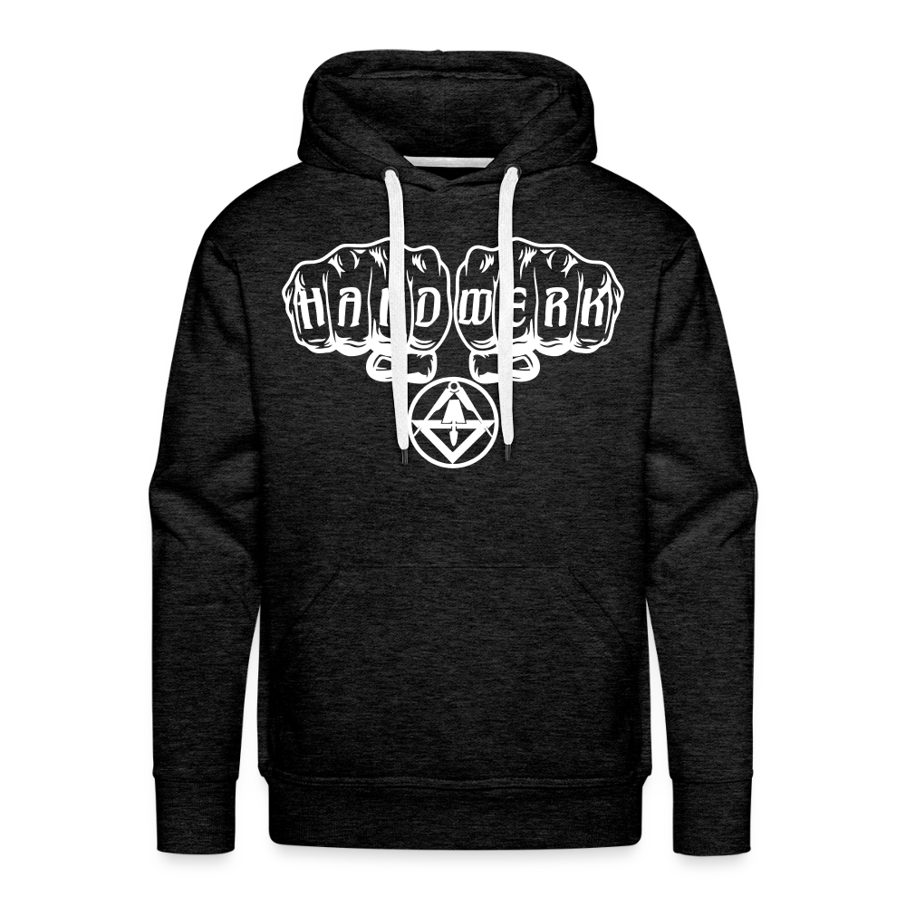 Männer Premium Hoodie "Stuckateur" - Anthrazit