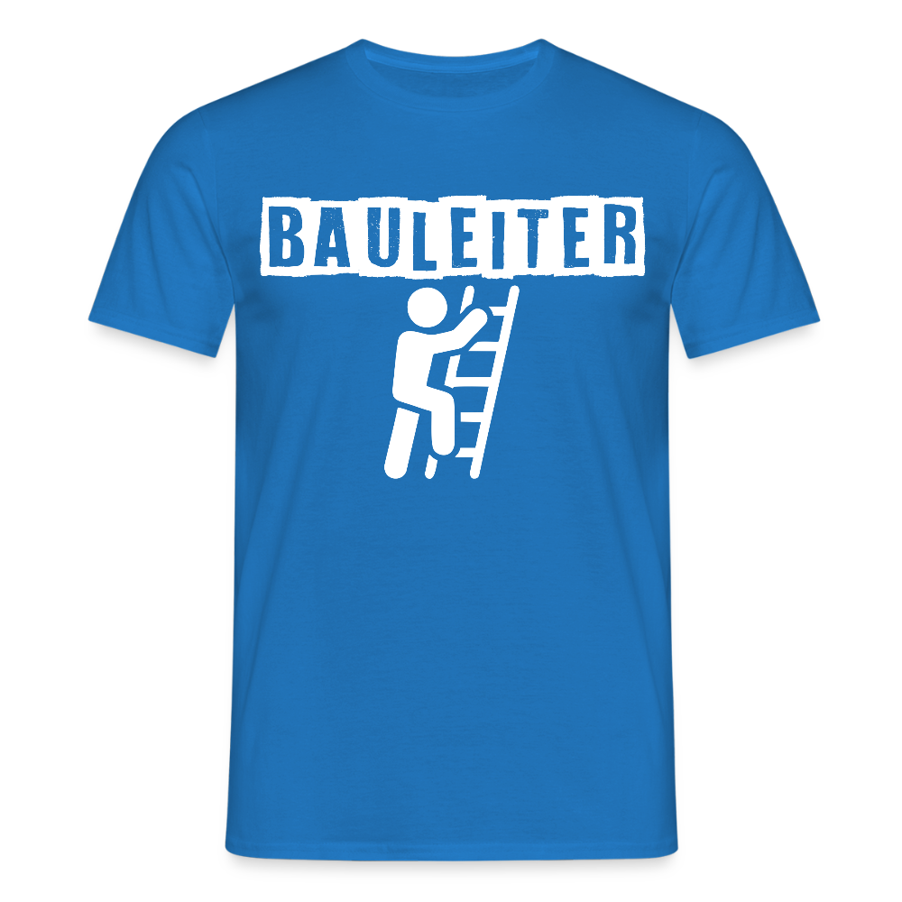 Unisex T-Shirt "Bauleiter" - Royalblau