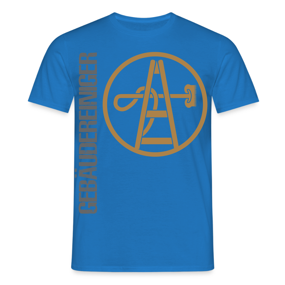 Unisex T-Shirt "Gebäudereiniger" - Royalblau