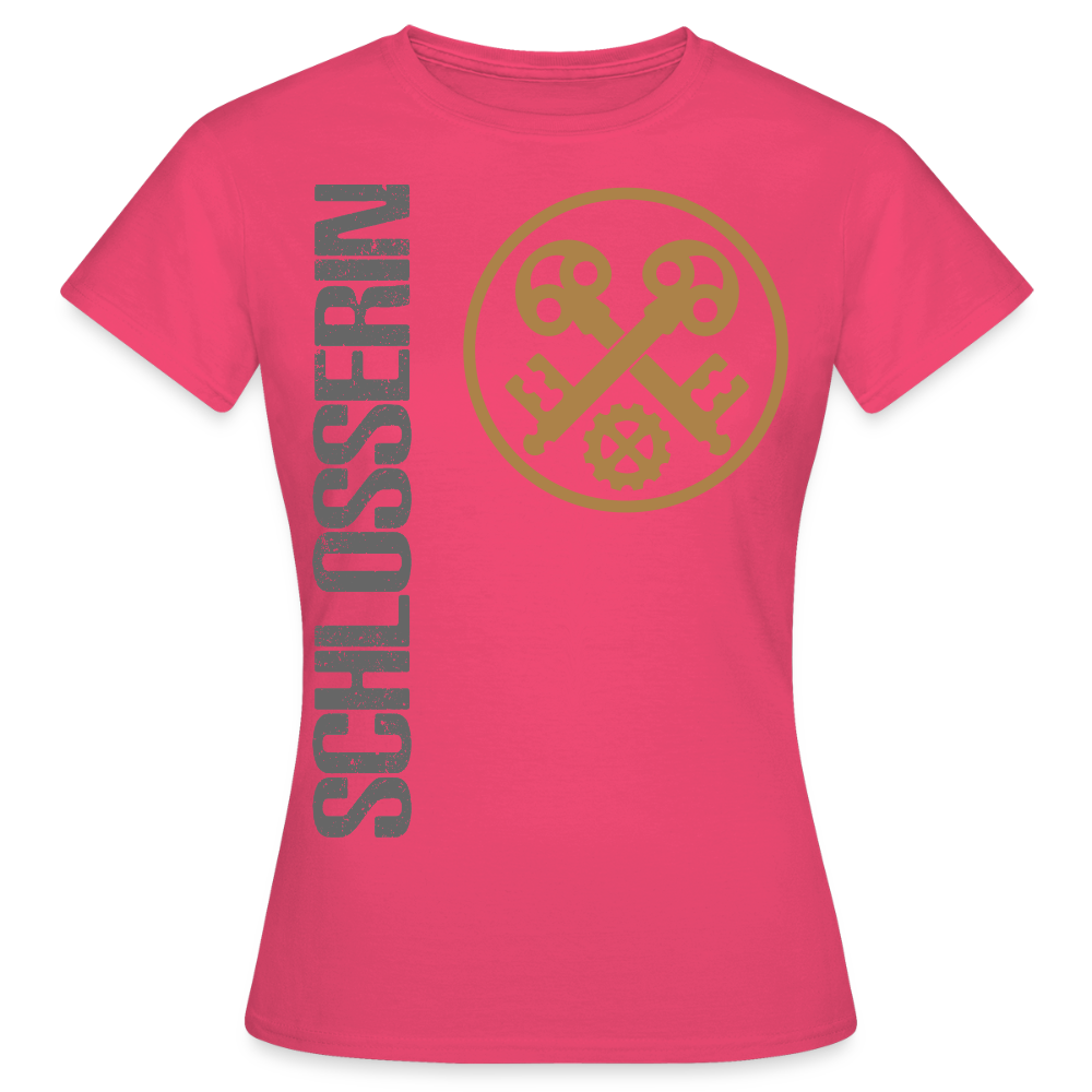 Frauen T-Shirt "Schlosserin" - Azalea