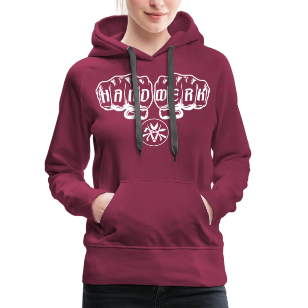 Frauen Premium Hoodie "Spengler" - Bordeaux