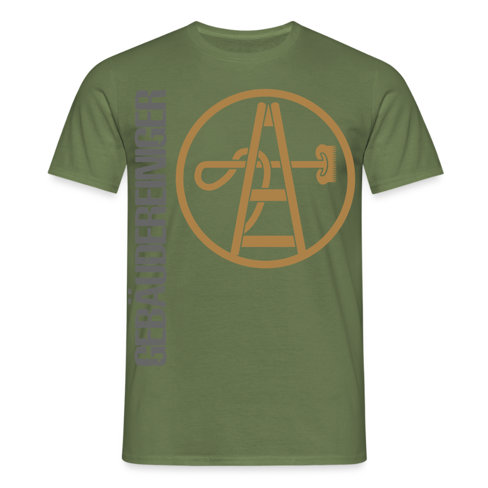 Unisex T-Shirt "Gebäudereiniger" - Militärgrün