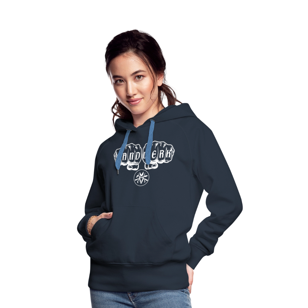 Frauen Premium Hoodie "Spengler" - Navy