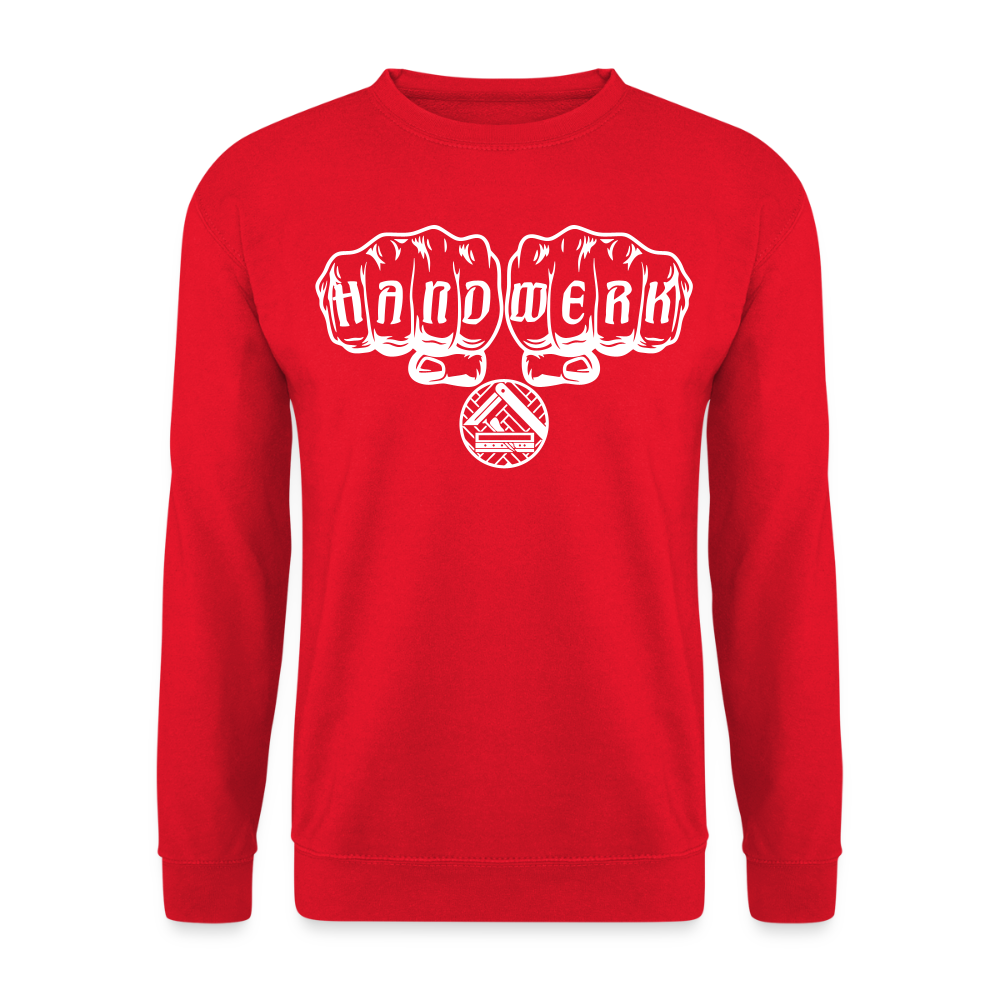 Unisex Pullover "Parkettleger" - Rot