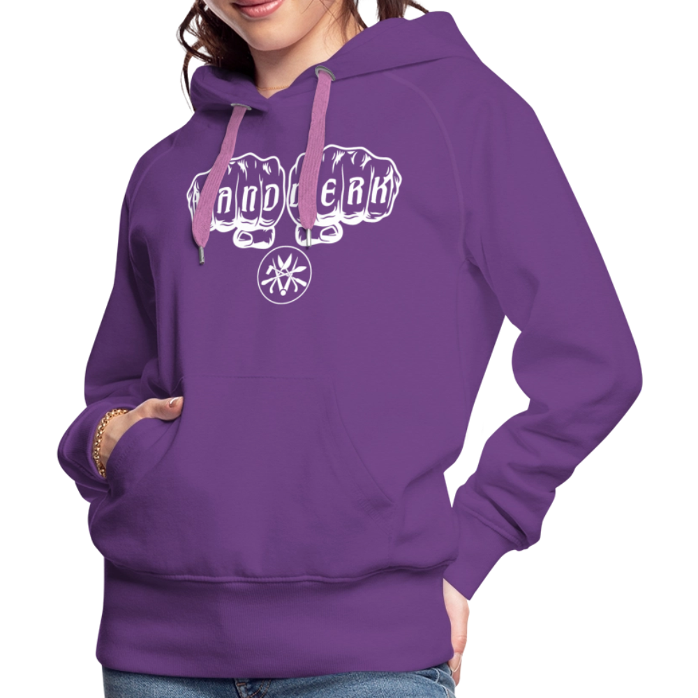 Frauen Premium Hoodie "Spengler" - Purple