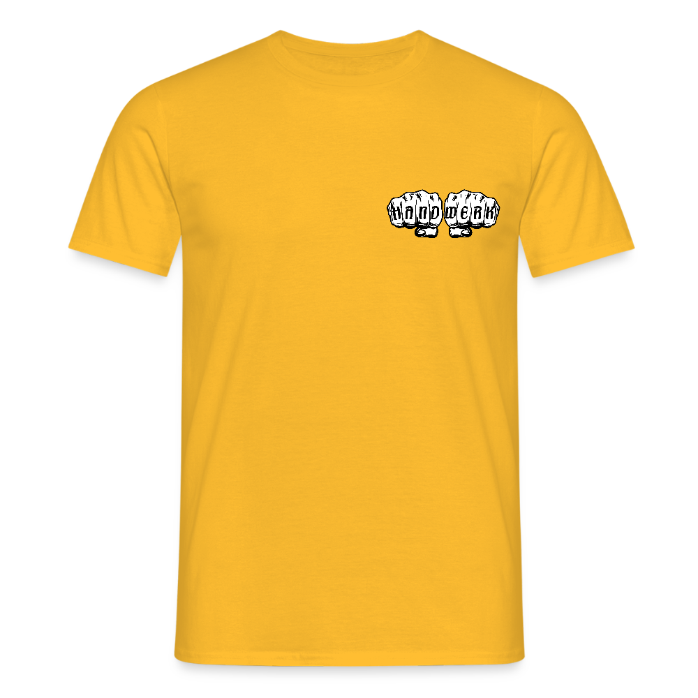 Unisex T-Shirt "Metallbauer" - Gelb