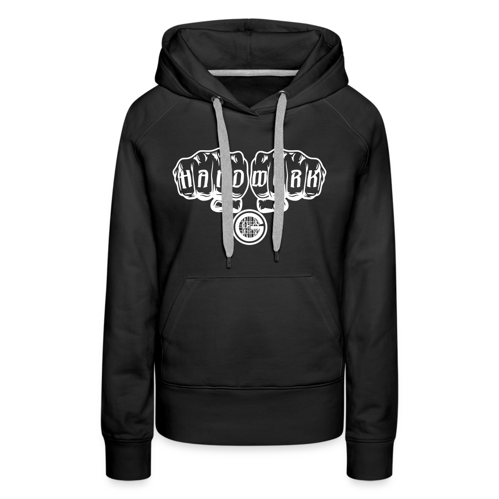 Frauen Premium Hoodie "Gerüstbauer" - Schwarz