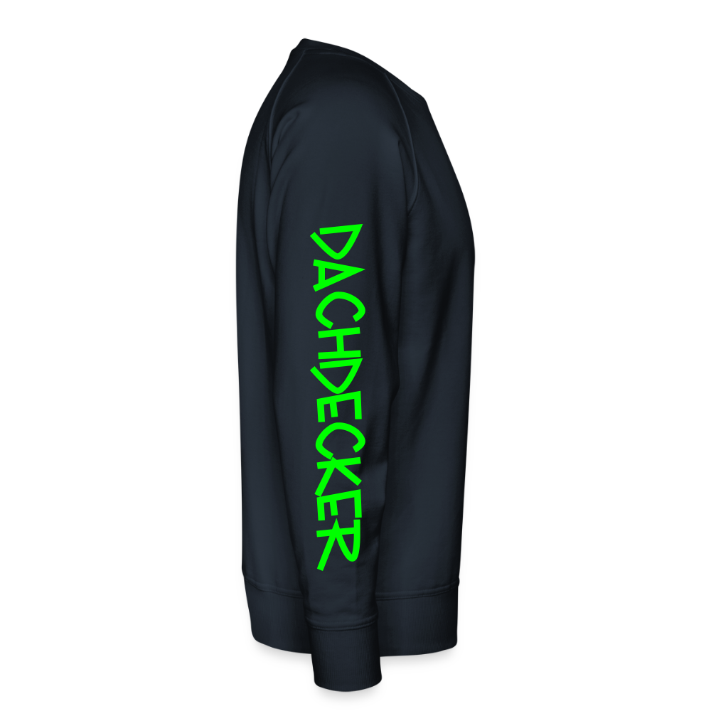 Unisex Premium Pullover "Dachdecker" neongrün Männer Premium Pullover