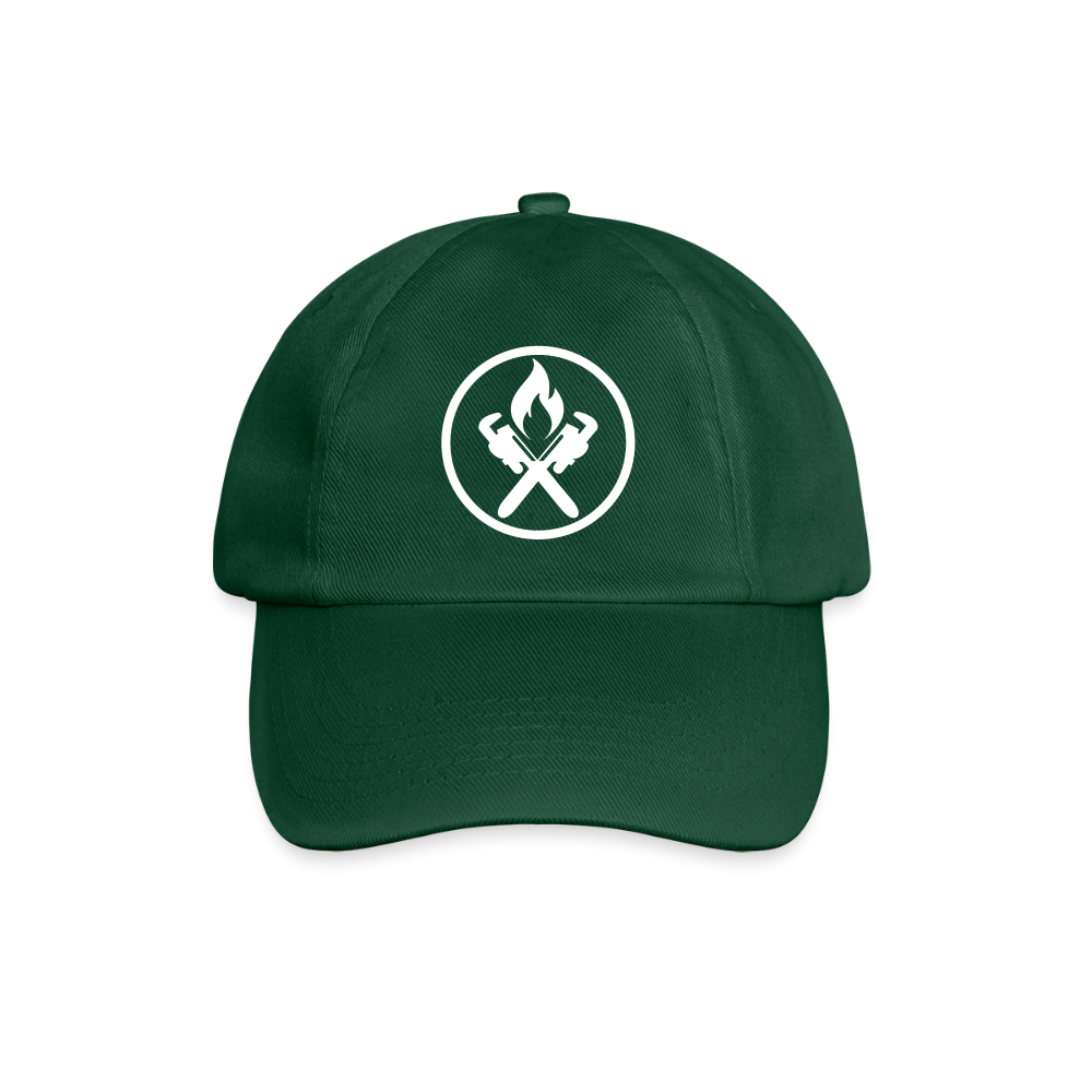 Baseballkappe "Heizungsbauer" - Flaschengrün
