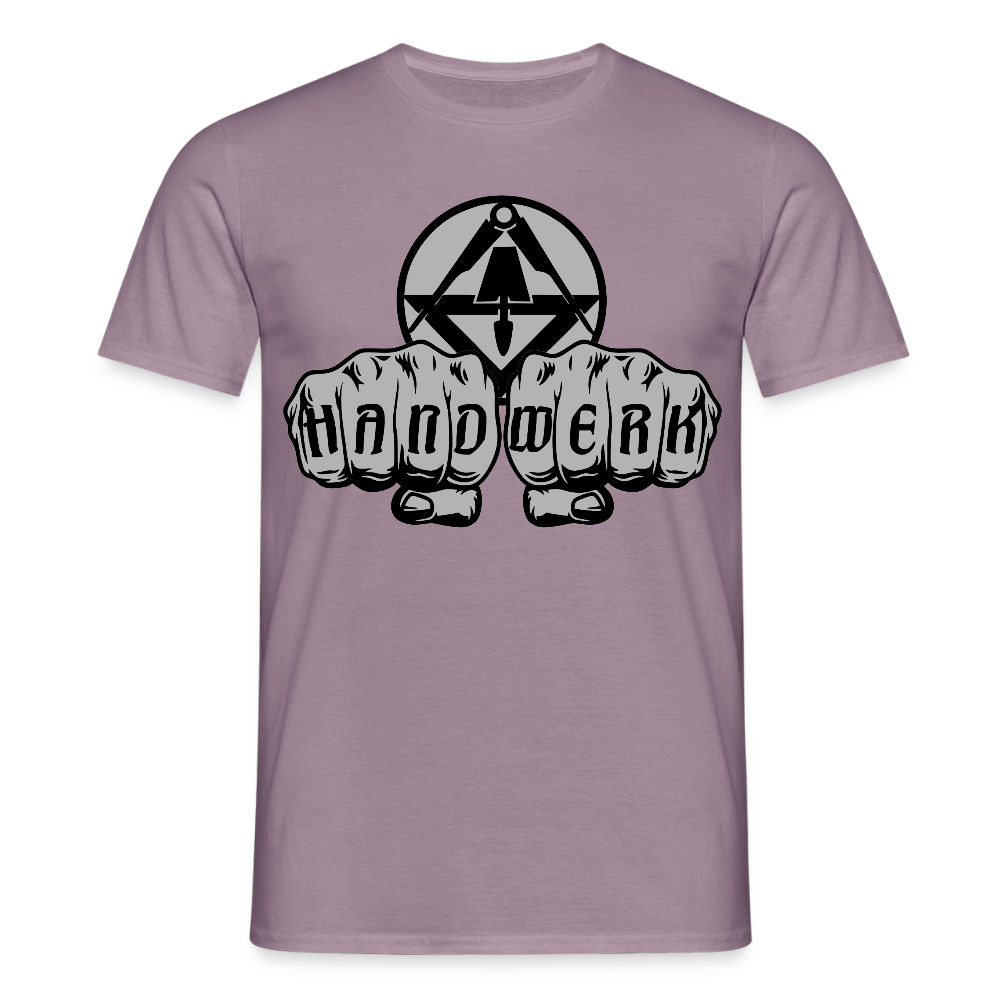 Unisex T-Shirt "Stuckateur" - Lilagrau