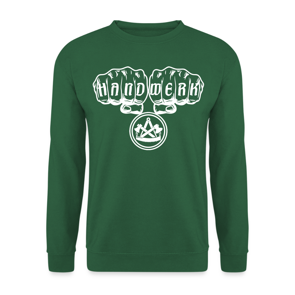 Unisex Pullover "Zimmermann" - Grün