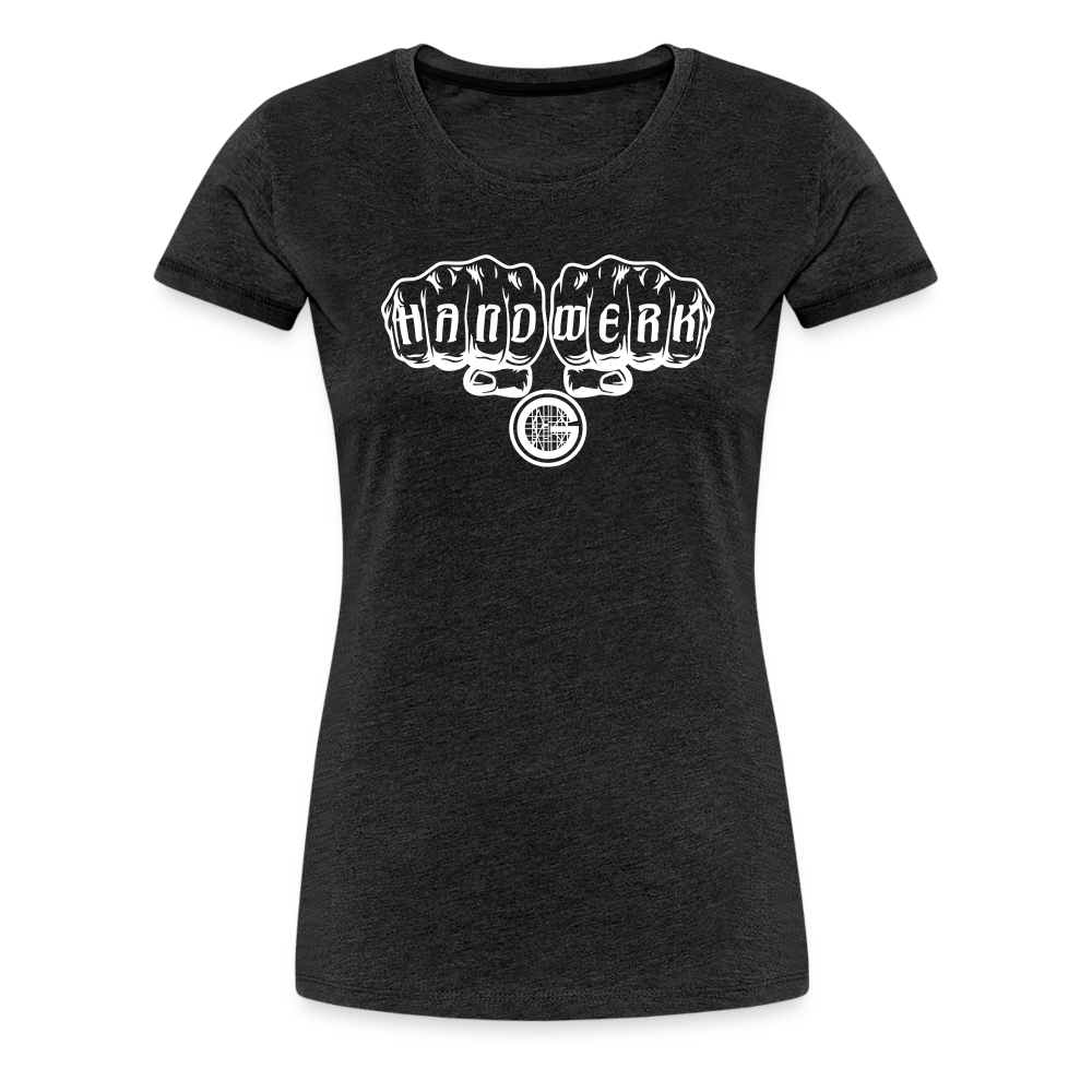 Frauen Premium T-Shirt "Gerüstbauer" - Anthrazit