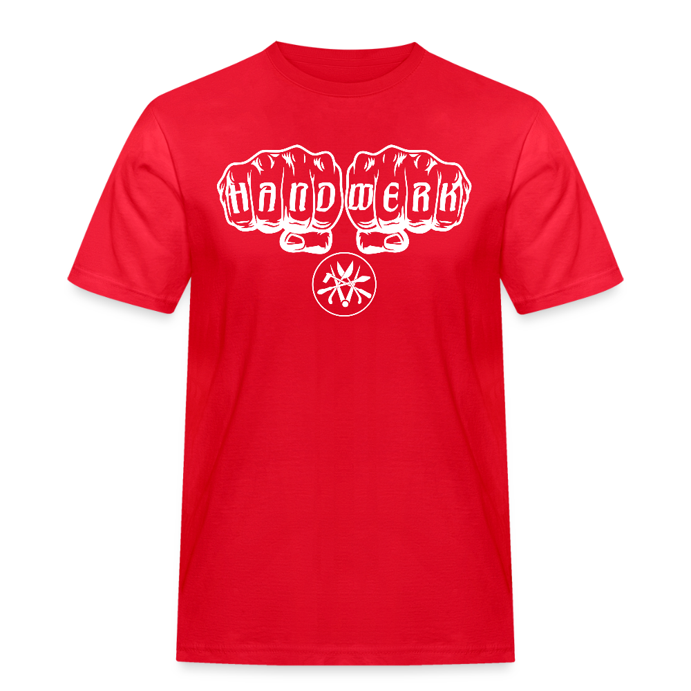 Männer Workwear T-Shirt "Spengler" - Rot
