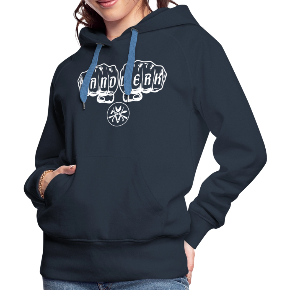 Frauen Premium Hoodie "Spengler" - Navy