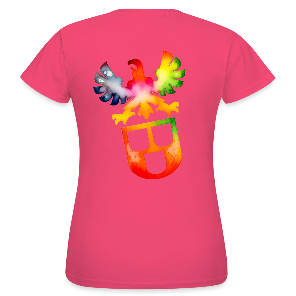 Frauen T-Shirt "Maler" (beidseitig bedruckt) - Azalea