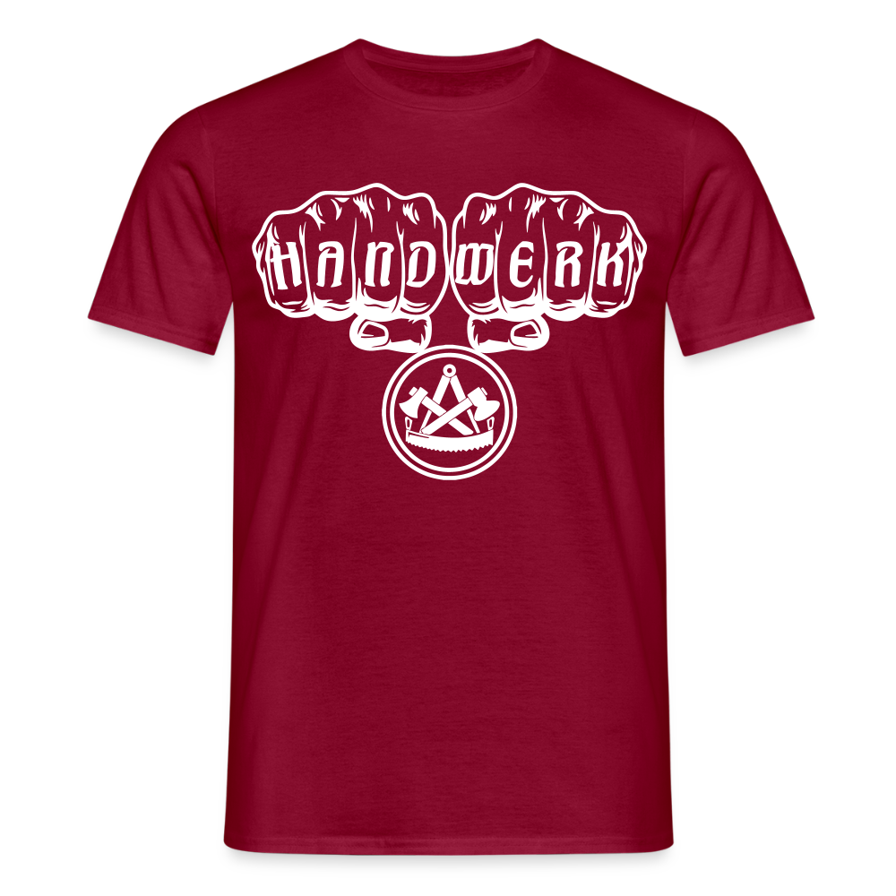Unisex T-Shirt "Zimmermann" - Ziegelrot