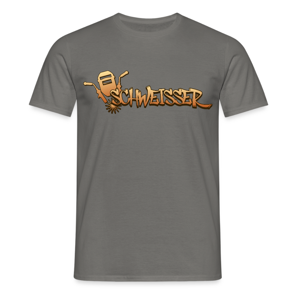 Unisex T-Shirt "Schweisser" - Graphit