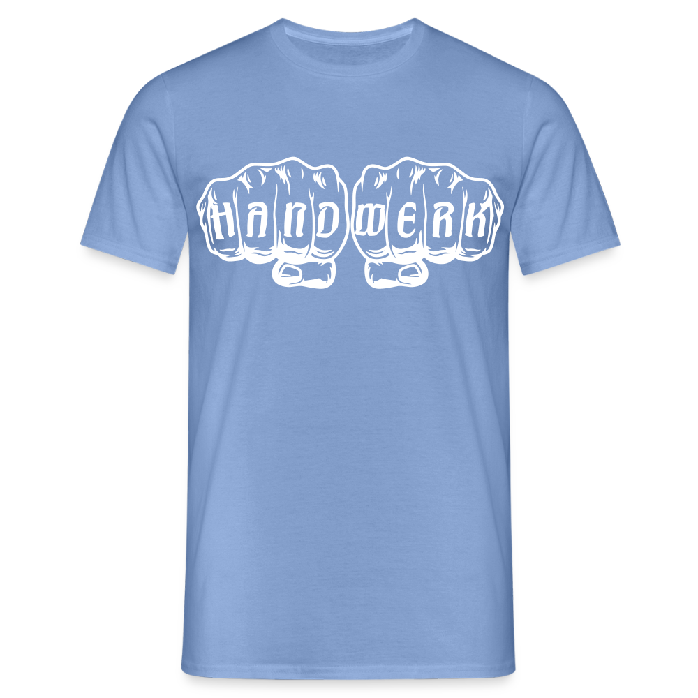 Unisex T-Shirt "Handwerk" carolina blue Männer T-Shirt