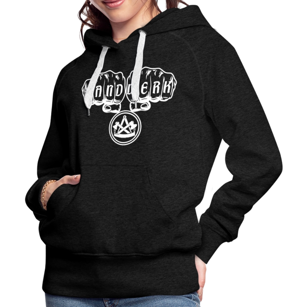 Frauen Premium Hoodie "Zimmermann" - Anthrazit