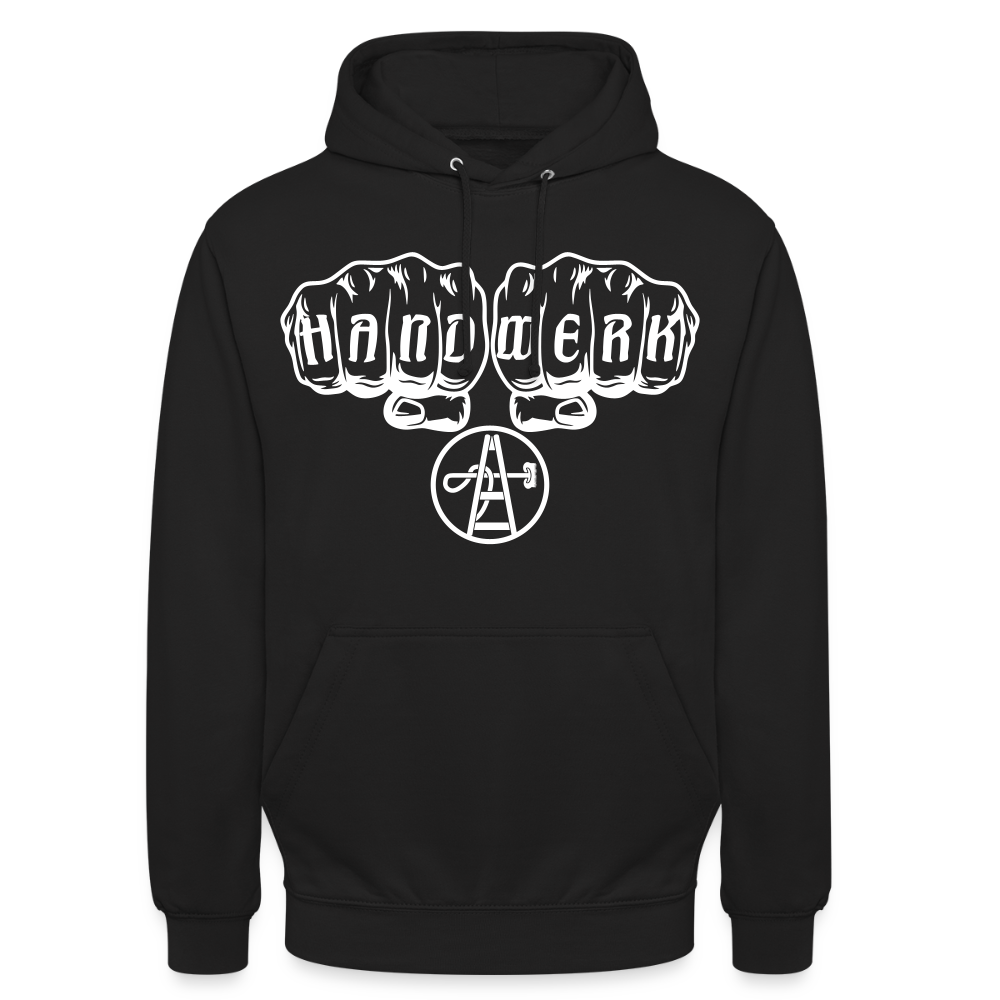 Unisex Hoodie "Gebäudereiniger" - Schwarz