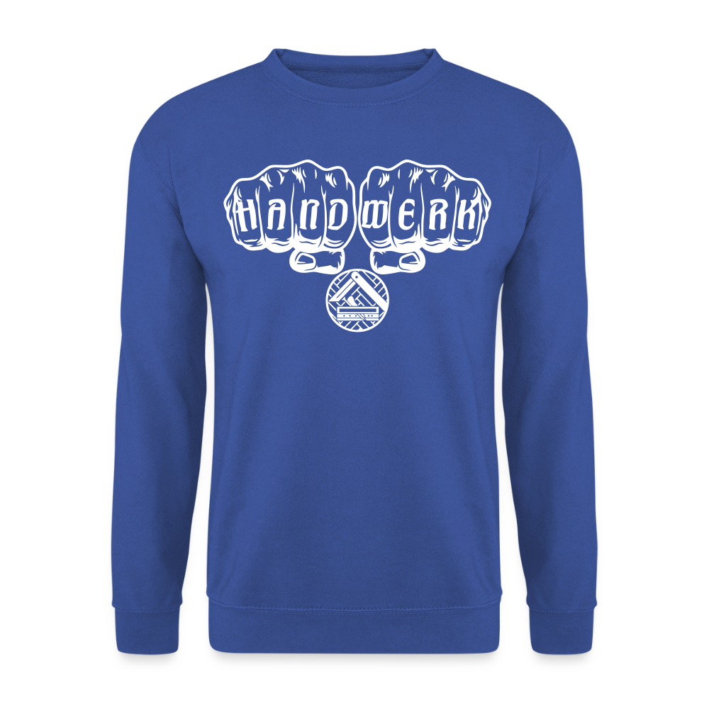 Unisex Pullover "Parkettleger" - Royalblau