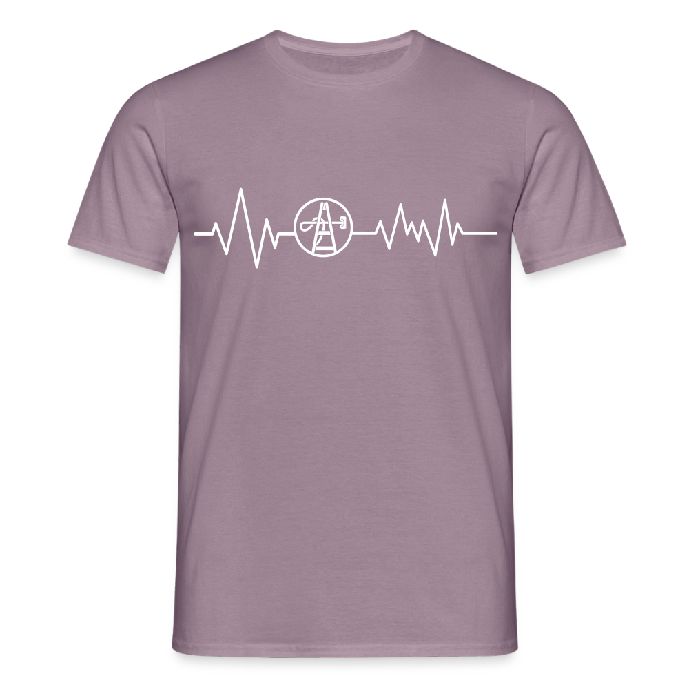 Unisex T-Shirt "Gebäudereiniger" - Lilagrau