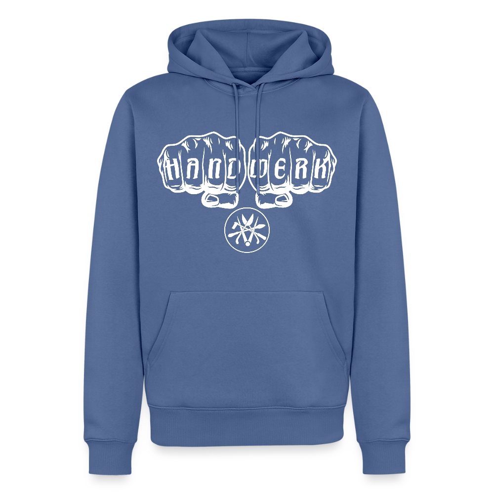 Männer Premium Hoodie "Spengler" - Taubenblau