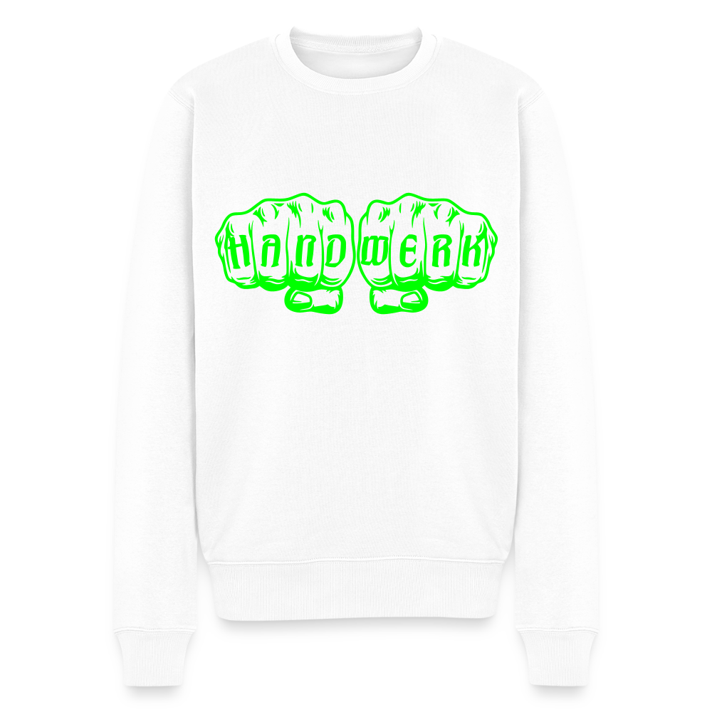 Unisex Premium Pullover "Klimatechniker" neongrün Männer Premium Pullover