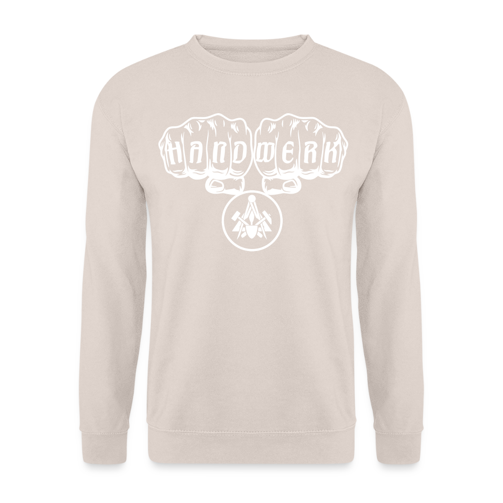 Unisex Pullover "Maurer" Sand Unisex Pullover