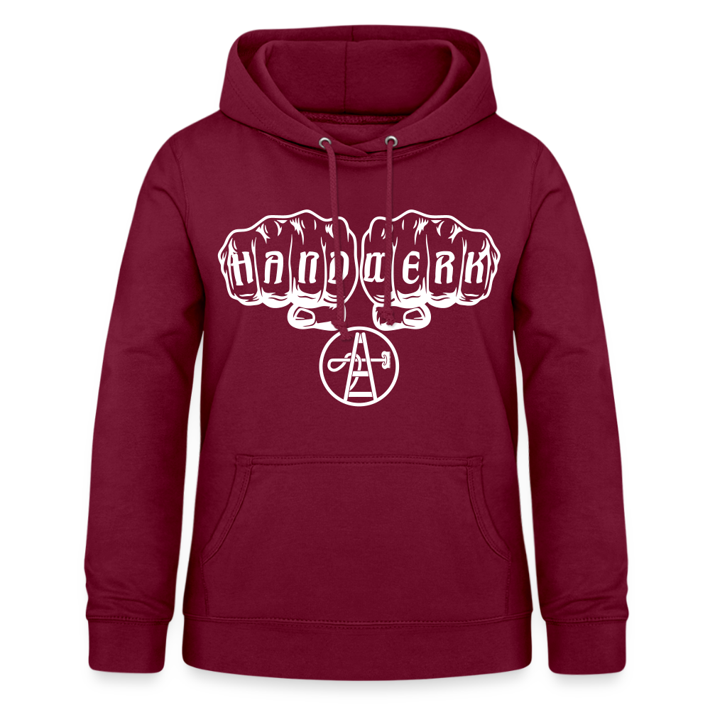 Frauen Hoodie "Gebäudereiniger" - Bordeaux