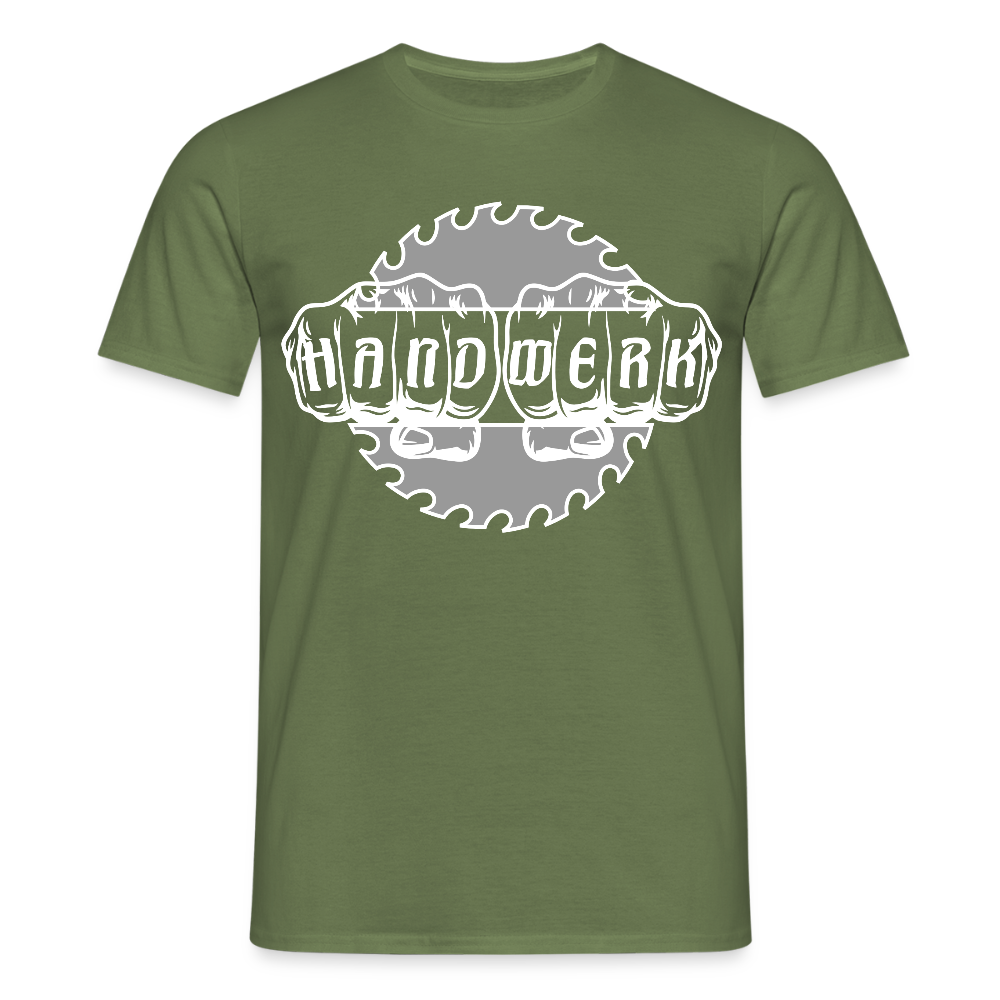 Unisex T-Shirt "Handwerk-SB" - Militärgrün