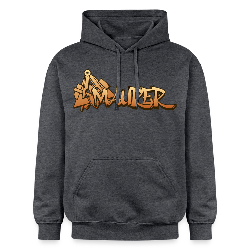Gildan Unisex Softstyle® "Maurer" - Dunkelgrau meliert
