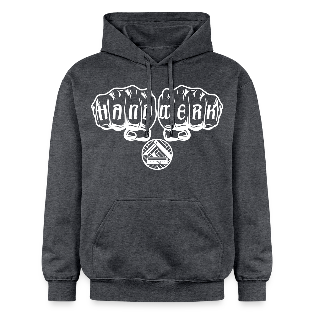 Gildan Unisex Softstyle® "Parkettleger" - Dunkelgrau meliert